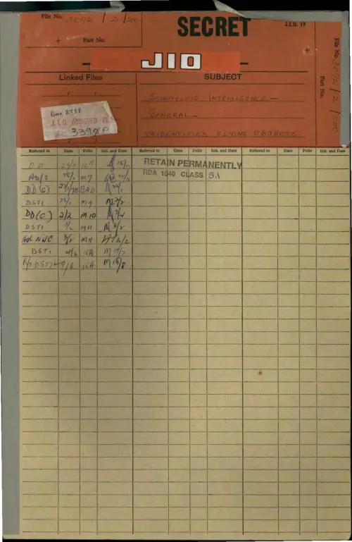 First page of AustralianUFOFiles - A13693_3092-2-000_30030606