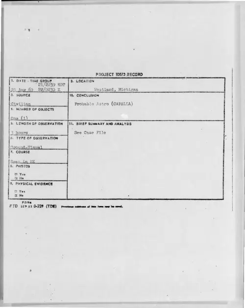 First page of 1969-08-6782532-Westland-Michigan
