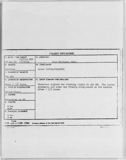 First page of 1969-08-6782490-NearFairborn-Ohio
