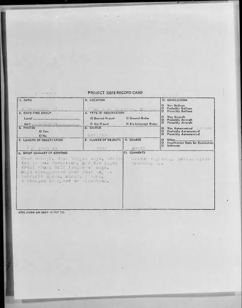 First page of 1958.11 - 7201957 - 8 Mi N Of Fairfax, Oklahoma