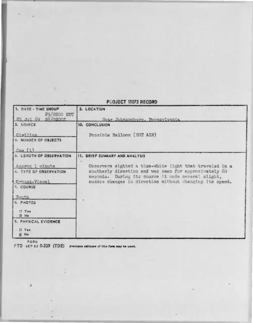 First page of 1969-07-6781952-NearJohnsonburg-Pennsylvania