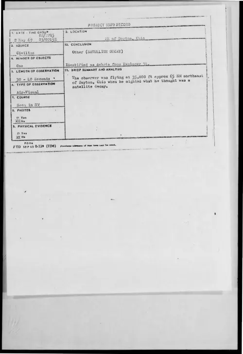 First page of 1969-05-6781031-NEofDayton-Ohio