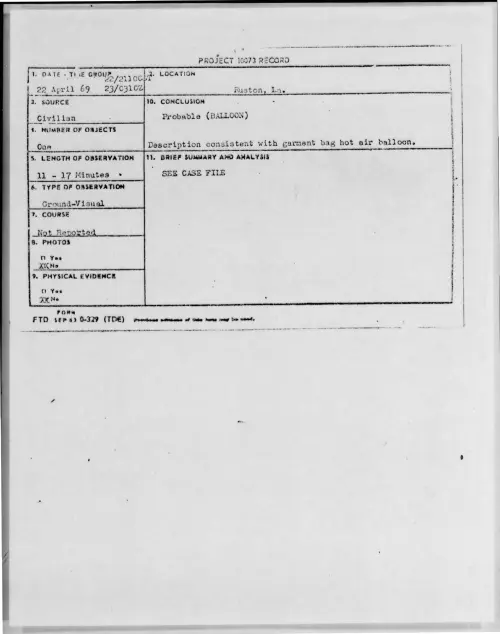 First page of 1969-04-6780605-Ruston-La