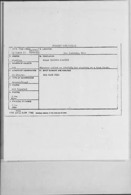 First page of 1969-03-6780012-NewCarlisle-Ohio