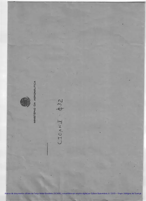 First page of BrazilianUFOFiles - CASO SIOANI 32 Caso SIOANI 032