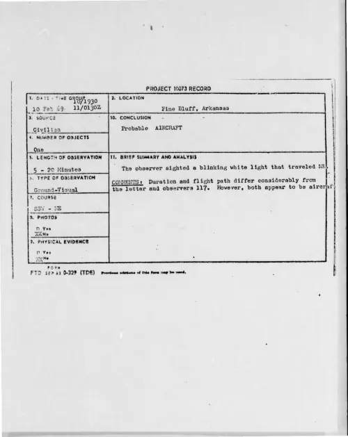 First page of 1969-02-6779022-PineBluff-Arkansas