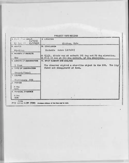 First page of 1969-02-6779135-Clifton-Ohio