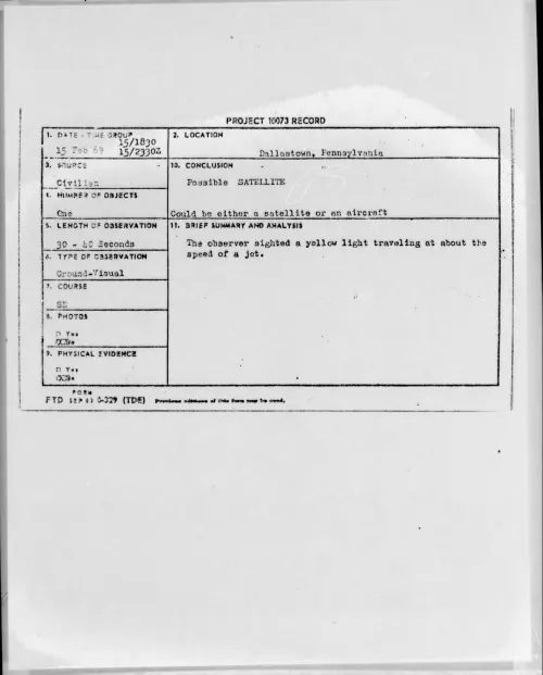 First page of 1969-02-6779126-Dallastown-Pennsylvania