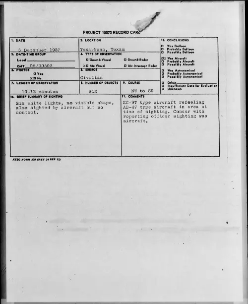 First page of 1957.12 - 6968117 - Texarkana, Texas