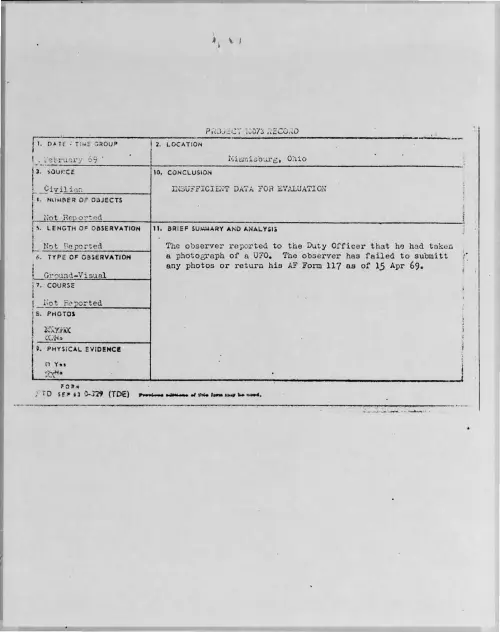 First page of 1969-02-7171874-Miamisburg-Ohio