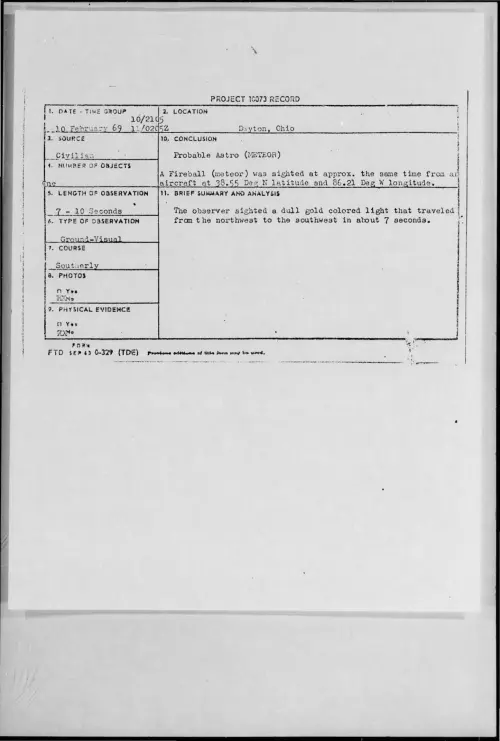 First page of 1969-02-7171982-Dayton-Ohio