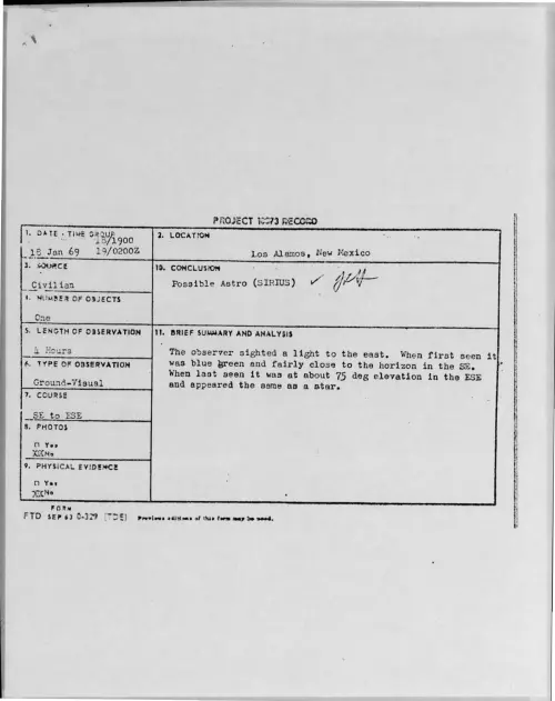 First page of 1969-01-7171686-LosAlamos-NewMexico