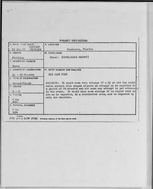 First page of 1969-01-7171641-Bradenton-Florida