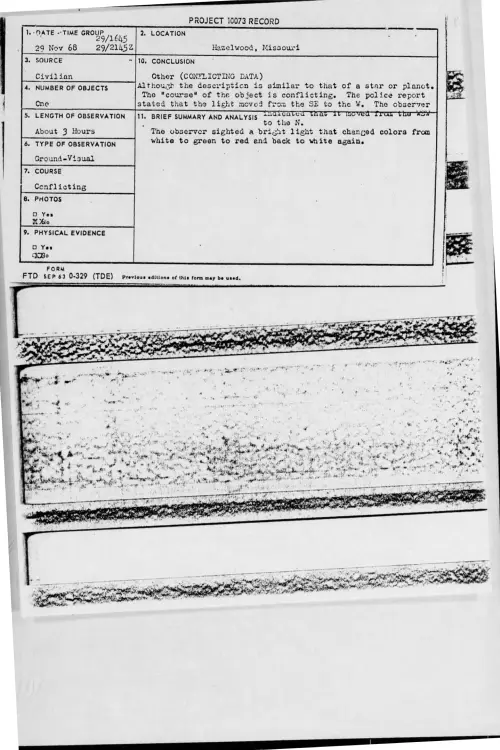 First page of 1968-11-7171035-Hazelwood-Missouri
