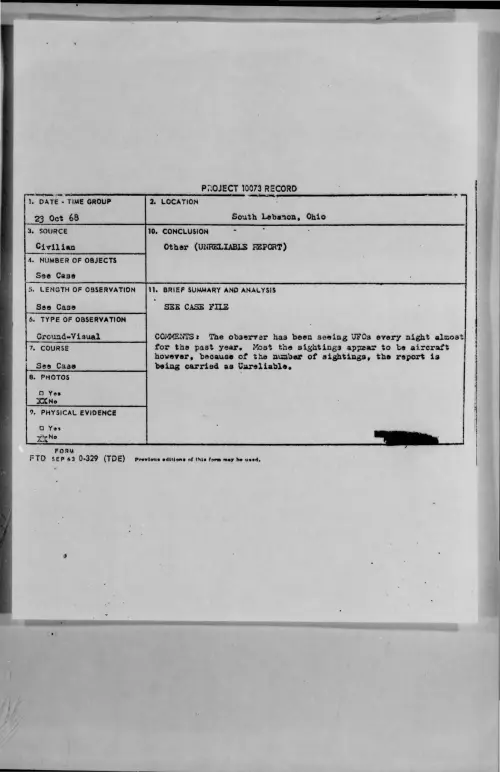 First page of 1968-10-9678424-SouthLebanon-Ohio