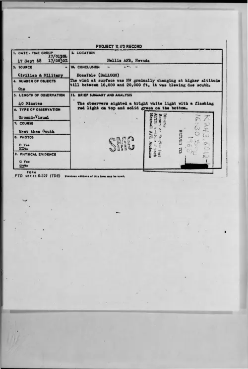 First page of 1968-09-9678046-NellisAFB-Nevada