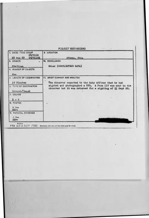First page of 1968-08-9677369-Athens-Ohio