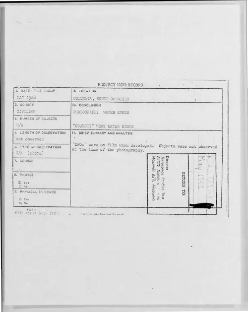First page of 1968-05-6887786-COLUMBIA-SOUTHCAROLINA
