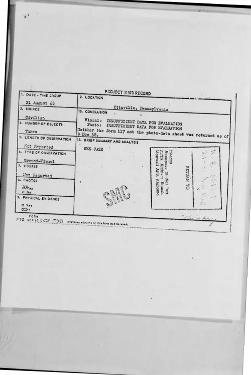 First page of 1968-08-9677272-Ottsville-Pennsylvania