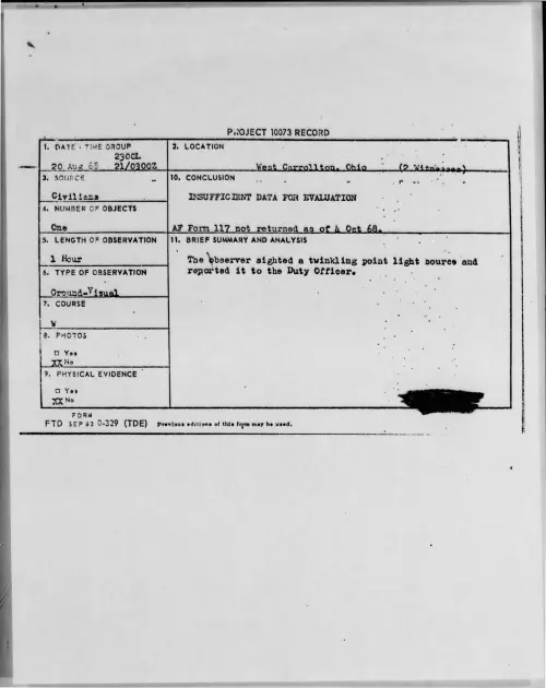 First page of 1968-08-9677161-WestCarrollton-Ohio