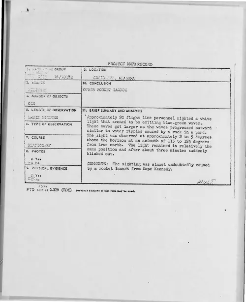 First page of 1968-08-9677066-CRAIGAFB-ALABAMA