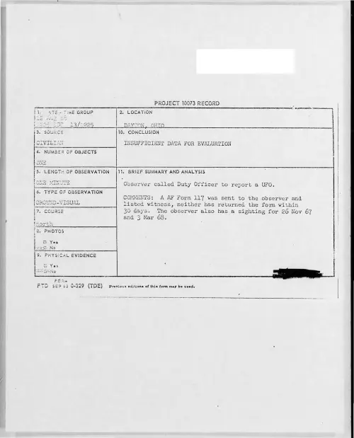 First page of 1968-08-7203280-DAYTON-OHIO
