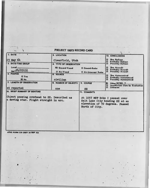 First page of 1964-05-8707268-Clearfield-Utah