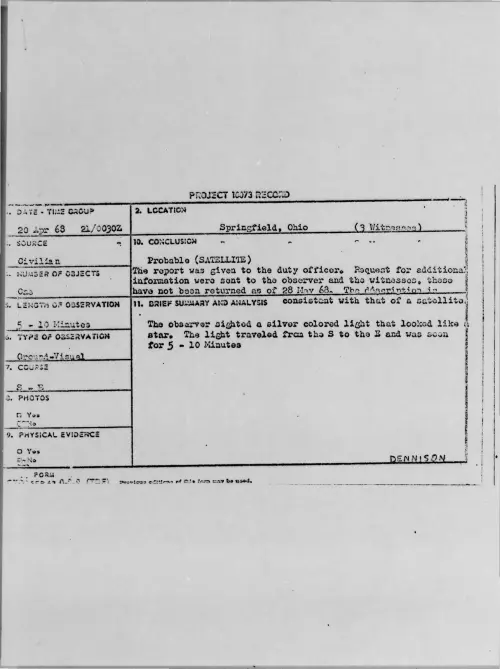 First page of 1968-04-6971403-Springfield-Ohio