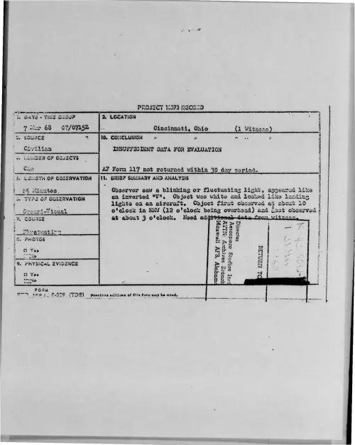 First page of 1968-03-6964029-Cincinnati-Ohio