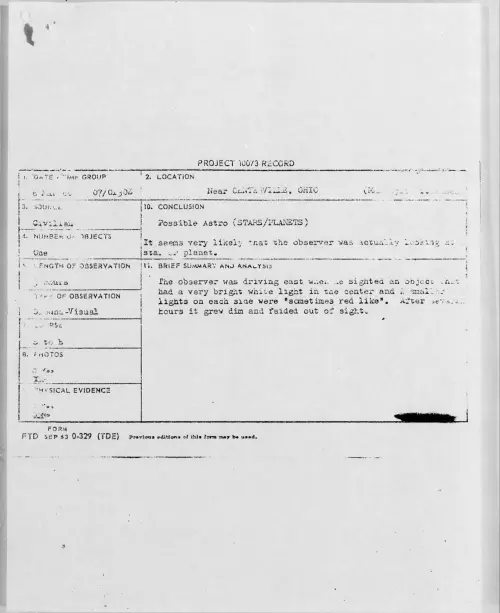 First page of 1968-03-6890360-NearCENTERVILLE-OHIO