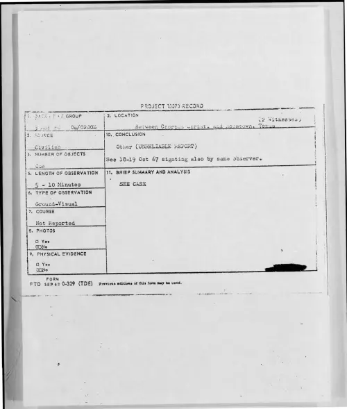 First page of 1968-03-6890245-BetweenChorpusChristiAndRobstown-Texas