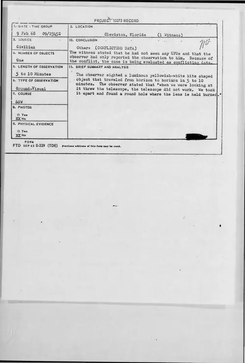First page of 1968-02-6889918-Clewiston-Florida