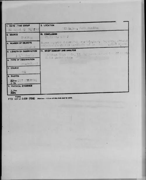 First page of 1953.08 - 6979420 - Wilmington, North Carolina