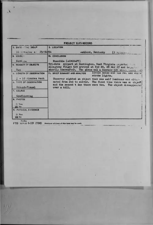 First page of 1967-11-6977577-Ashland-Kentucky