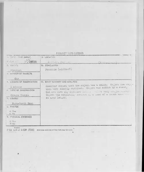 First page of 1967-04-7447973-Shively-Kentucky