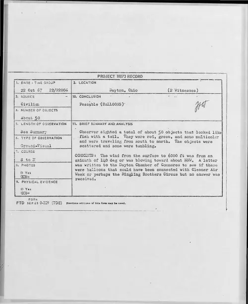 First page of 1967-10-7285911-Dayton-Ohio