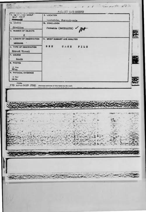 First page of 1967-09-7409666-Houtzdale-Pennsylvania