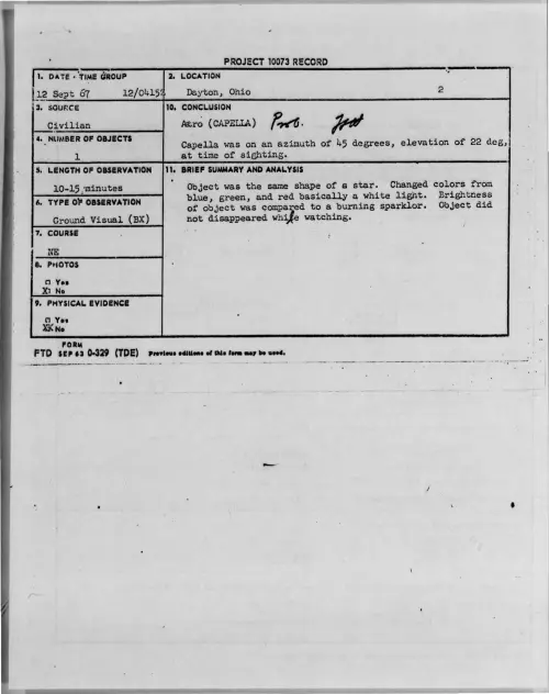 First page of 1967-09-7411896-Dayton-Ohio