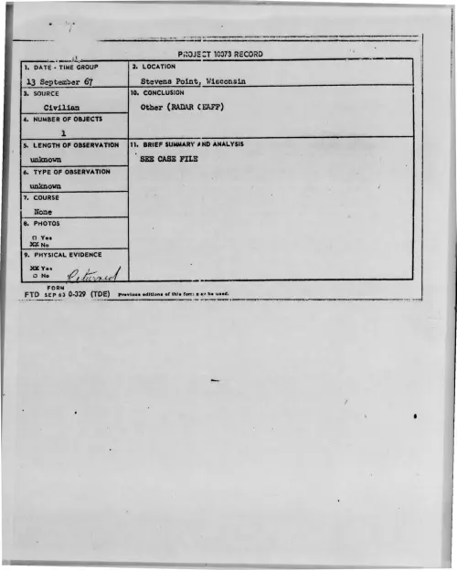 First page of 1967-09-7411969-StevensPoint-Wisconsin