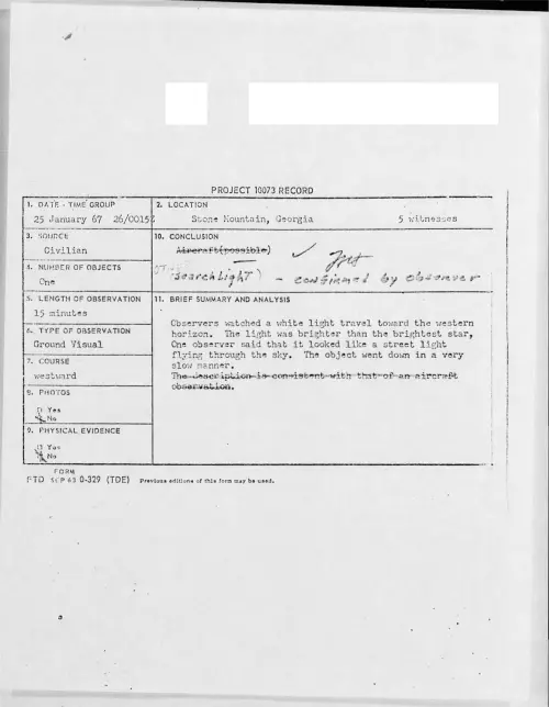 First page of 1967-01-8542473-StoneMountain-Georgia