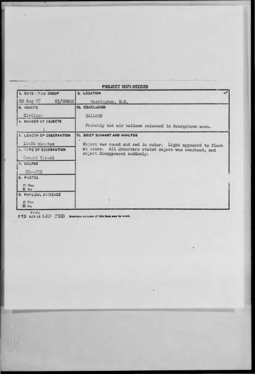 First page of 1967-08-7406576-Washington-D-C