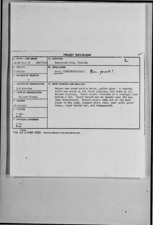 First page of 1967-07-7572032-HomesteadCity-Florida