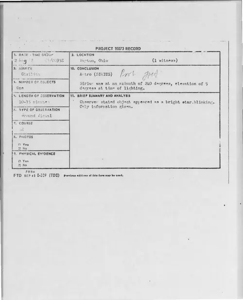 First page of 1967-08-9077739-Dayton-Ohio