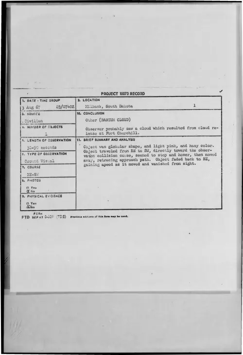 First page of 1967-08-7401354-Milbank-SouthDakota