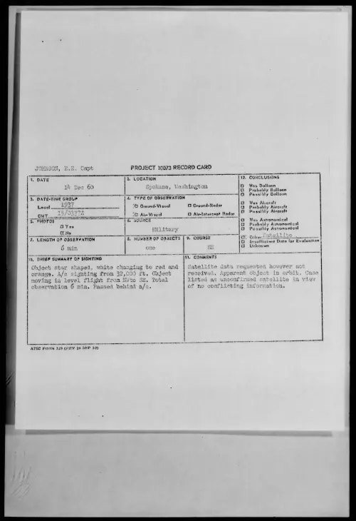 First page of 1960.12 - 8608437 - Spokane, Washington
