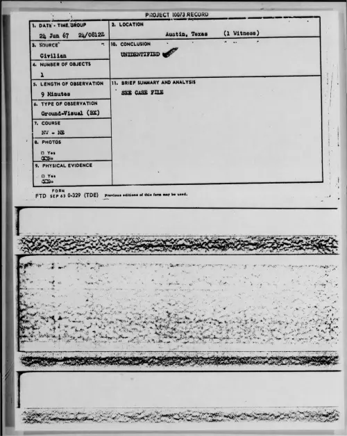 First page of 1967-06-7365317-Austin-Texas