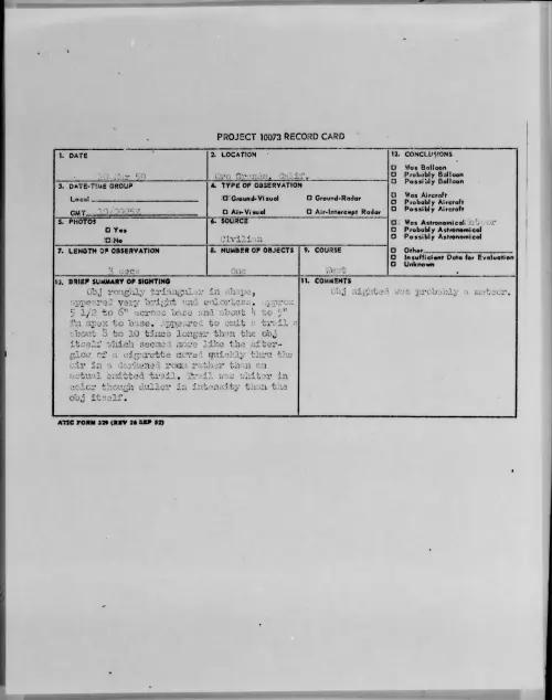 First page of 1959.03 - 9079542 - Oro Grande, Calif
