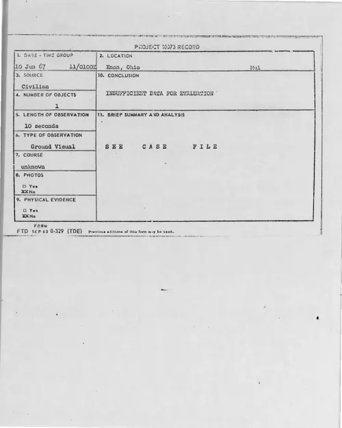 First page of 1967-06-9077811-Enon-Ohio