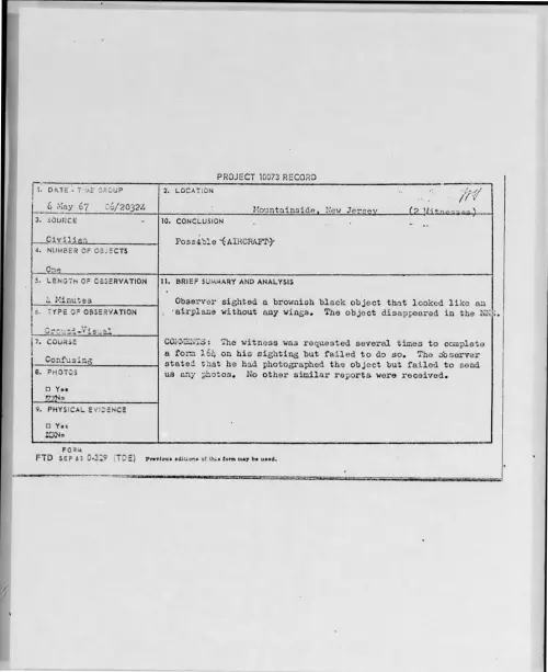 First page of 1967-05-9077271-Mountainside-NewJersey