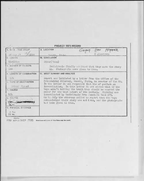 First page of 1967-05-9077639-Emmett-Idaho